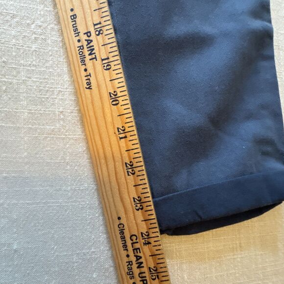 NWT -  WOOLRICH Dark Cobalt Blue Sunday Chino Ankle‎ Pants Women’s Size 10 $79 - Picture 10 of 12